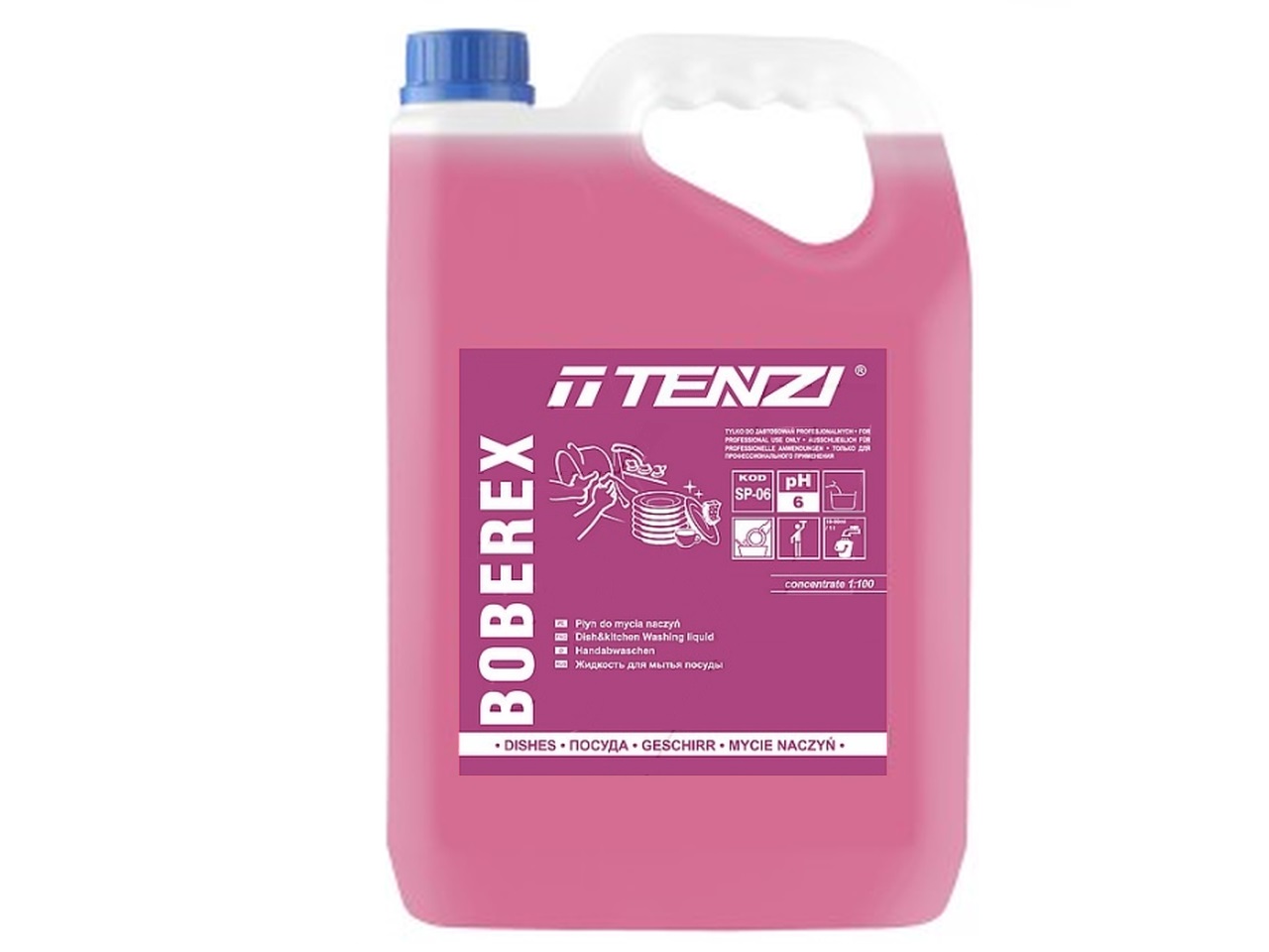 

Tenzi Boberex 5L Płyn Do Ręcznego Mycia Naczyń