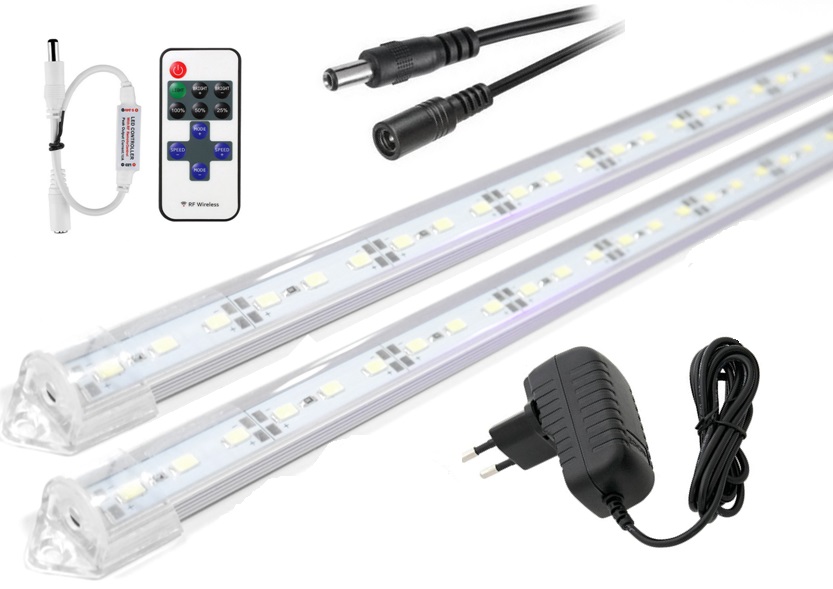 

Oświetlenie Led podszafkowe listwa Pilot 2x70cm