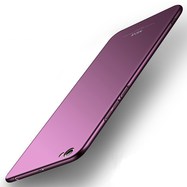 

Msvii cienkie Etui Xiaomi Redmi Note 5A Purpurowe