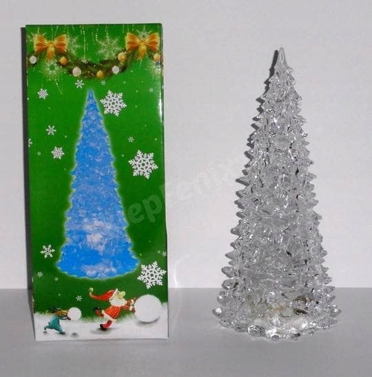 ŚWIECĄCA CHOINKA LED OZDOBA ŚWIĄTECZNA wys.27,5cm Kod producenta 12