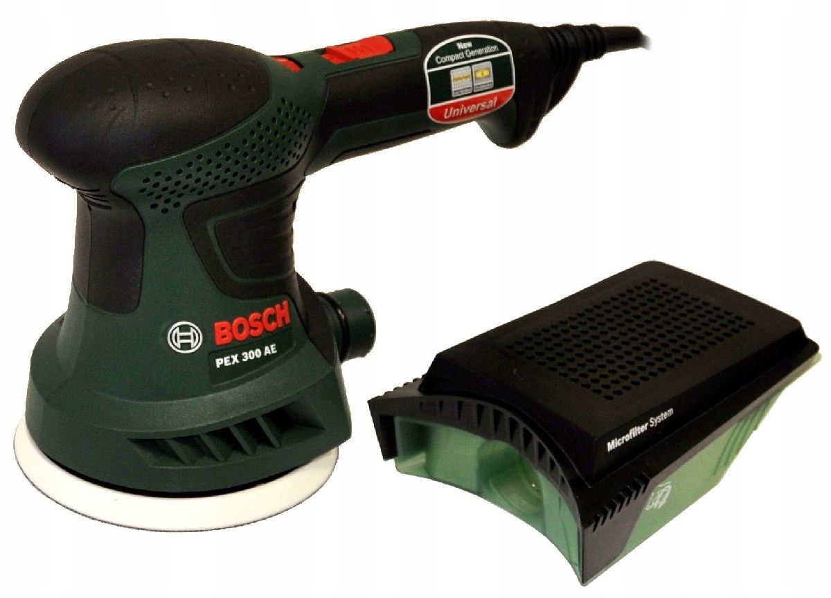 SZLIFIERKA MIMOŚRODOWA PEX 300AE BOSCH Rodzaj zasilania sieciowe