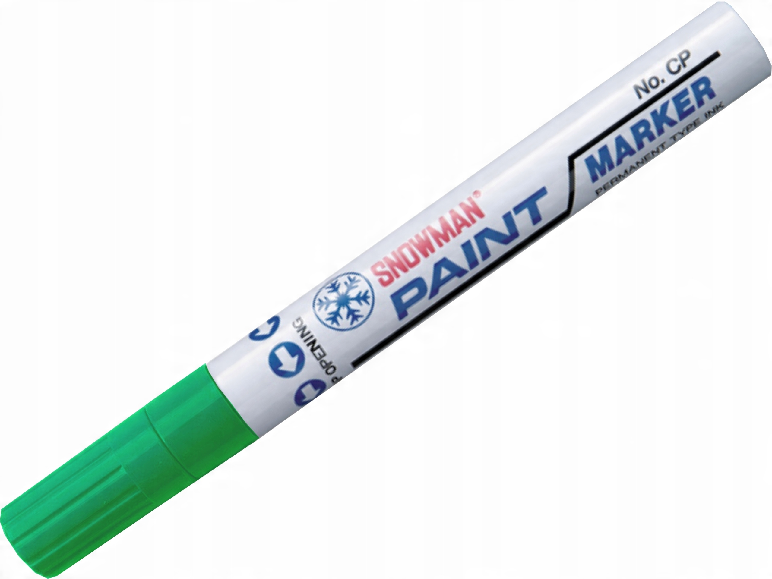 

Marker olejowy olejny Snowman gruby jasno zielony