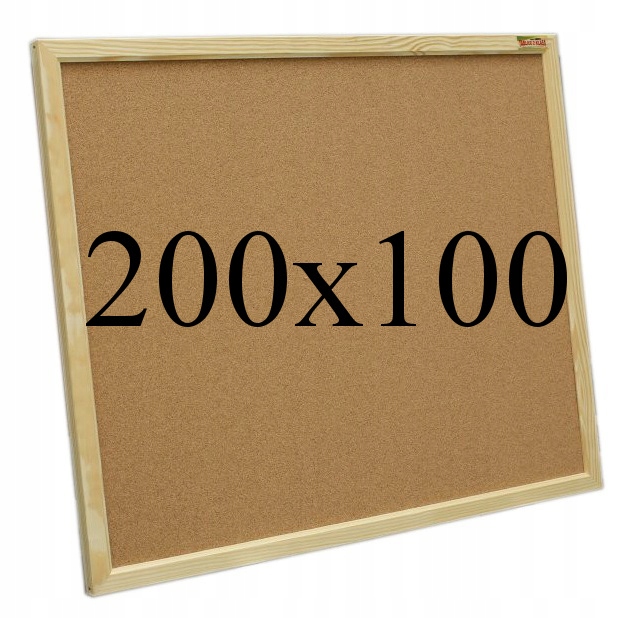 Tablica korkowa 200x100 cm.100x200, super jakość ! EAN (GTIN) 5905723480335