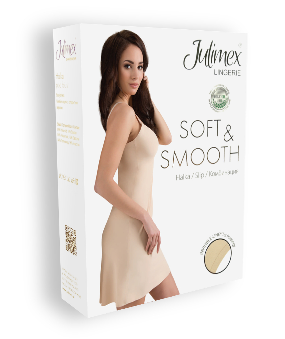 HALKA Soft Smooth Lingerie JULIMEX invisible S Wzór dominujący bez wzoru