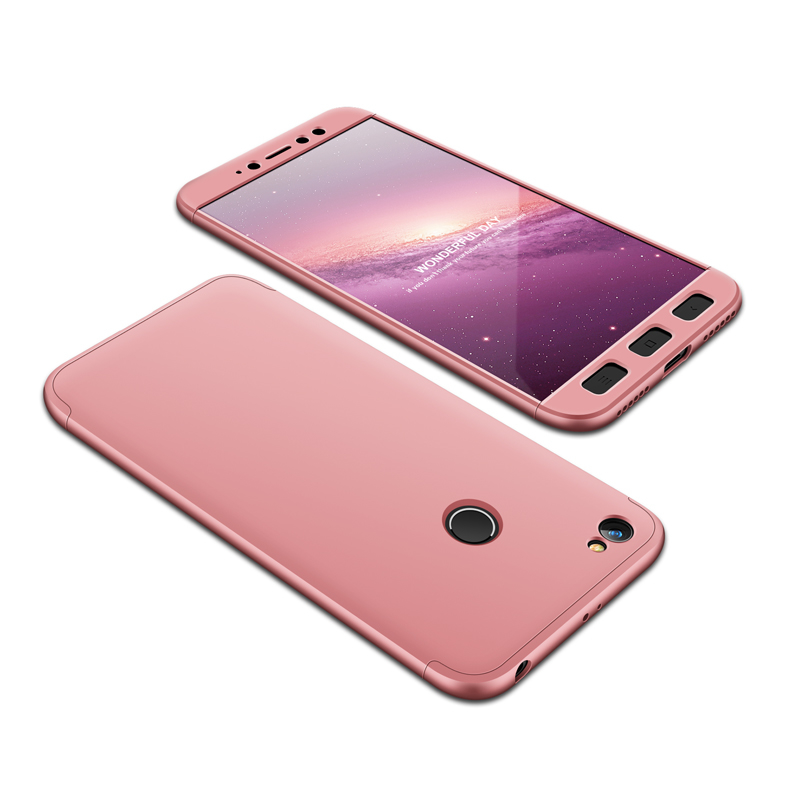

Etui 360 Case 3w1 Xiaomi Redmi Note 5A Prim Różowe
