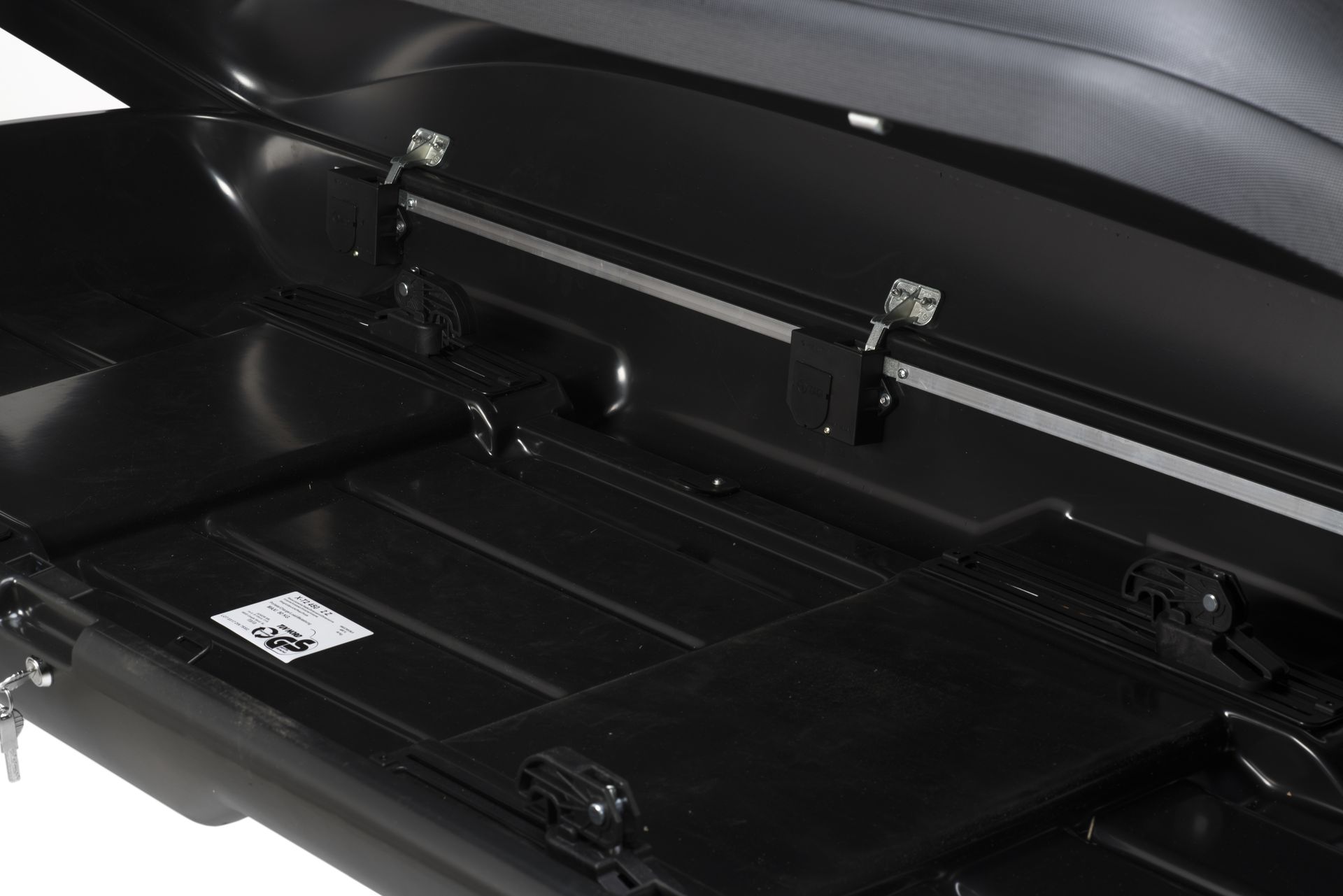 Box Kufer dachowy TAURUS XTREME 600 czarny karbon Opening bilateral