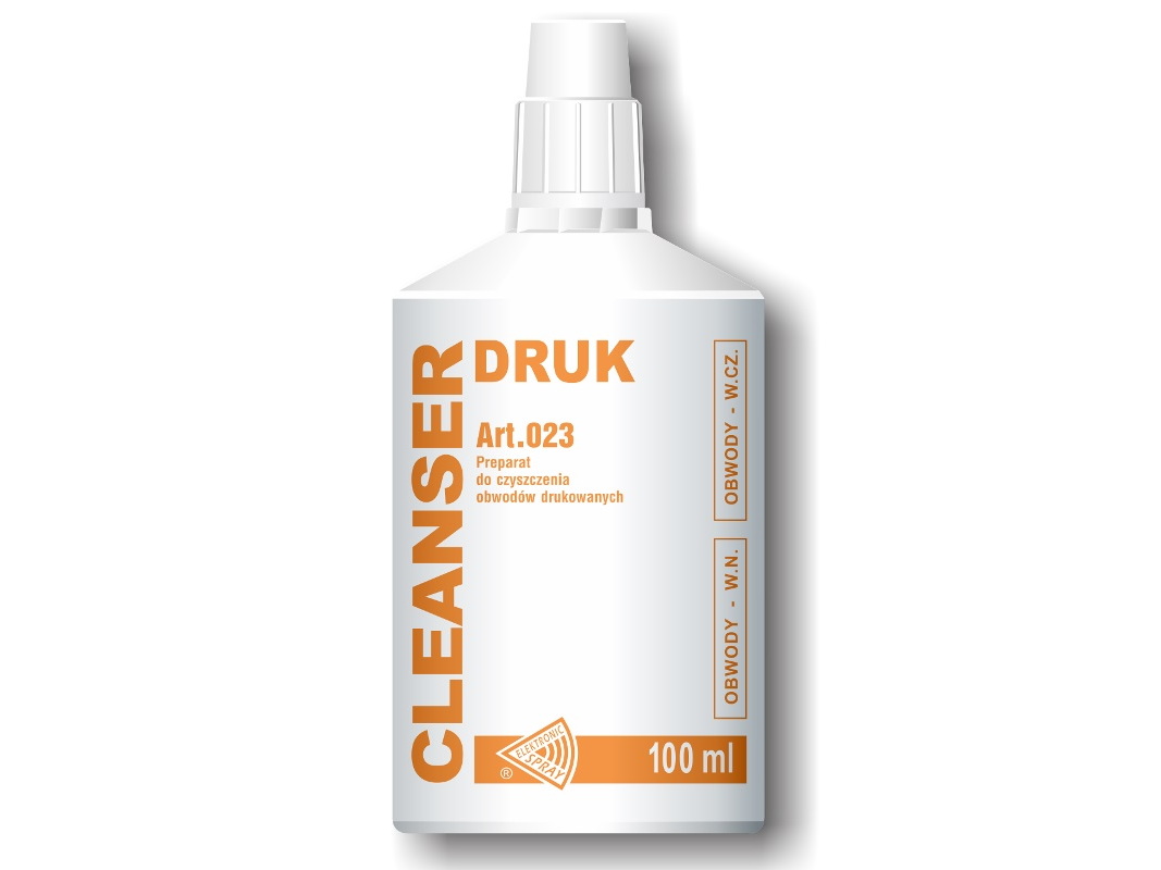 

Płyn do czyszczenia Cleanser Druk 100ml Microchip