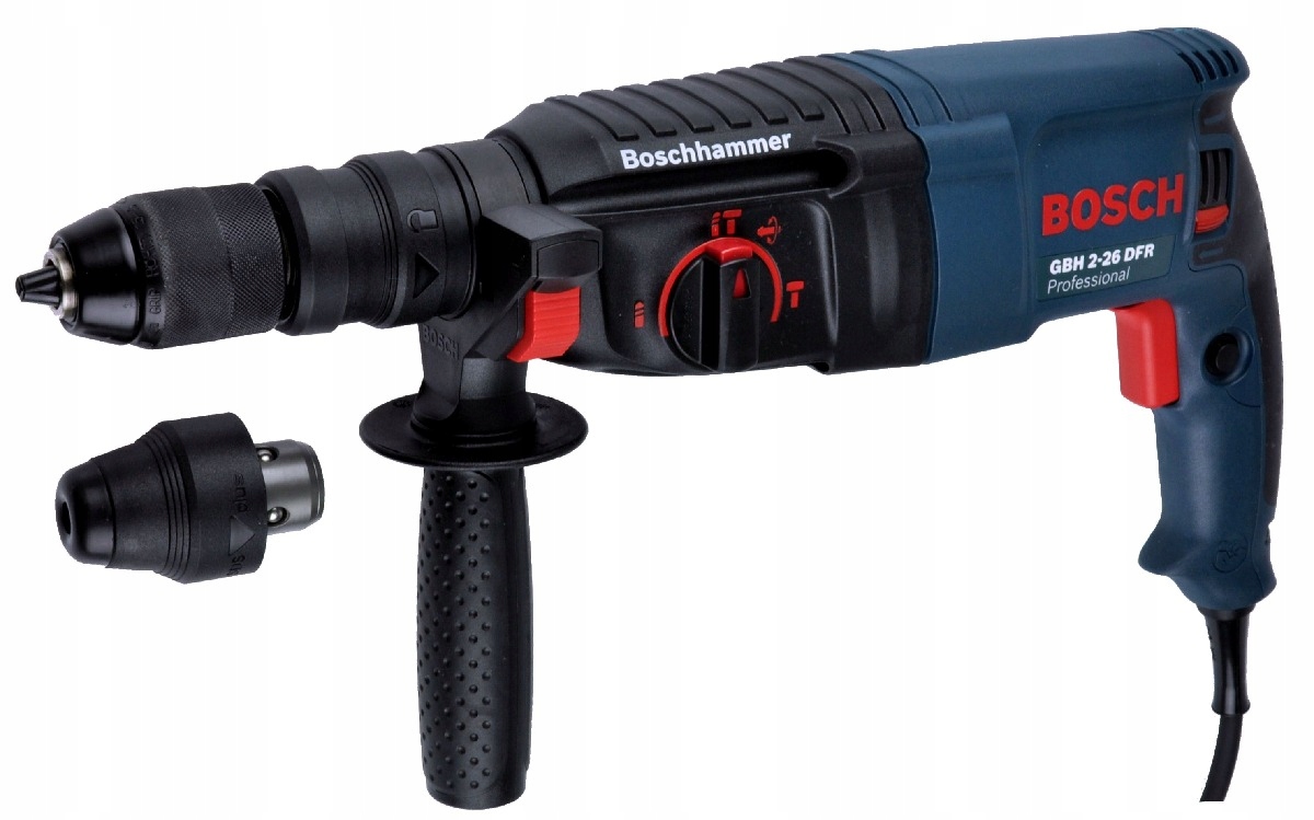 MŁOTOWIERTARKA GBH 2-26 DFR BOSCH 11 WIERTEŁ DŁUT Seria Professional