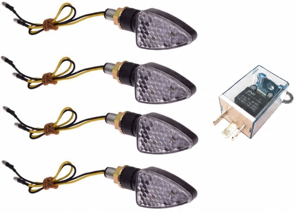 

4 x Kierunkowskaz Led 15 Diod Przerywacz Led