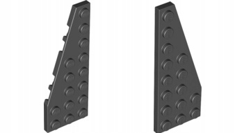 

Lego Skrzydło L P 8x3 czarny 50305 50304