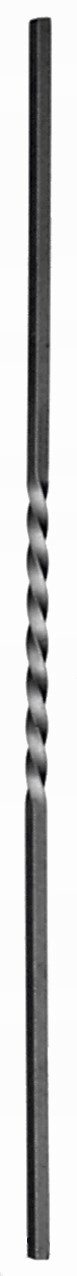 

Tralka pręt 14x14 H=130cm kręcona kute ogrodzenie
