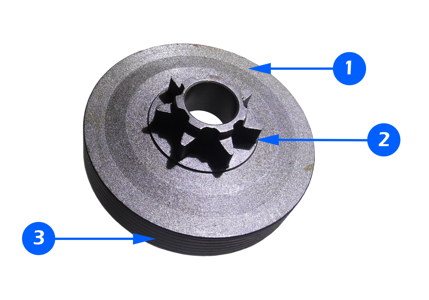 Mocny Bęben Sprzęgła Zębatka Do NAC 01-45 | 0.325 Marka Nac