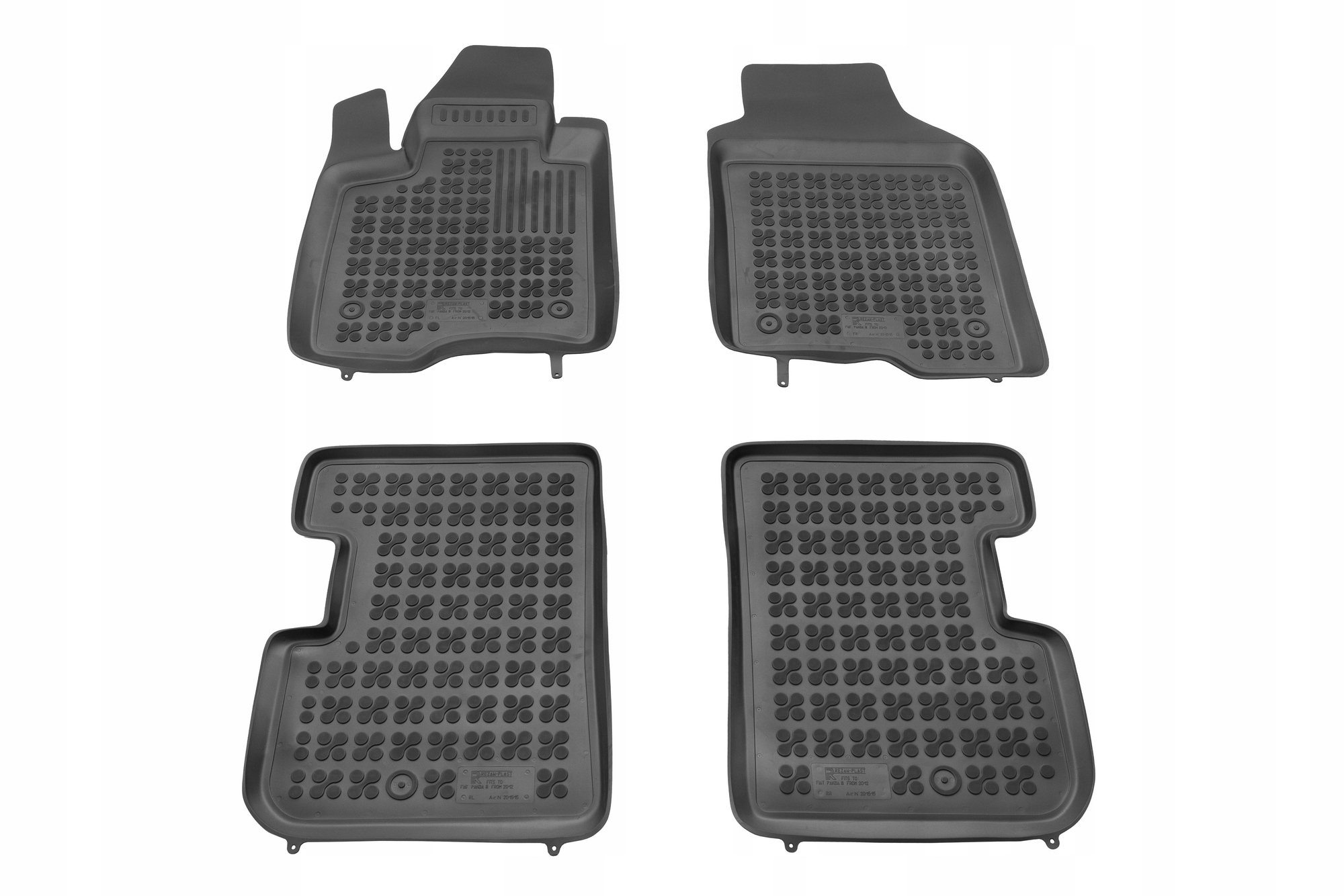 

Dywaniki gumowe Fiat Panda III 2012 -... Rezaw