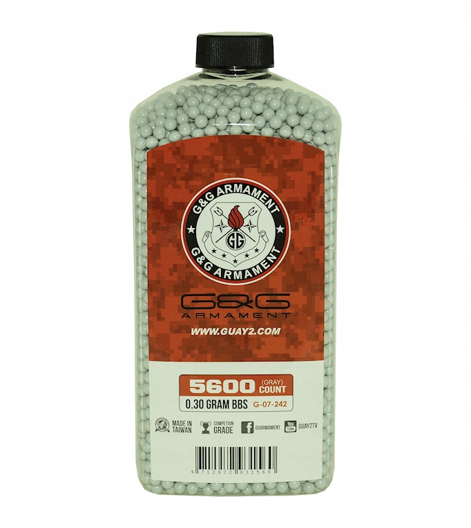 

G&g - Precyzyjne kulki 0,30g - 5600 szt.