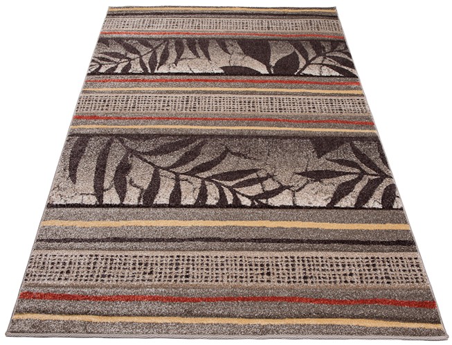 Hrubý Koberec Fryz 190x270 Vyrezané Moderné 093f