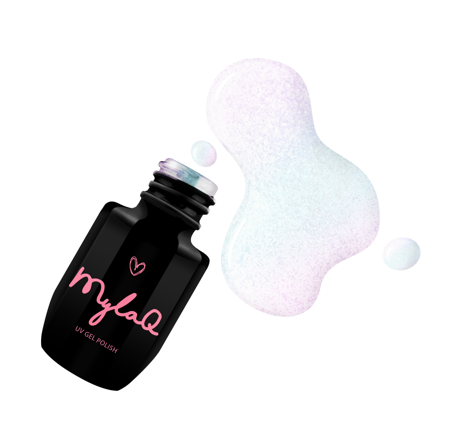 

MylaQ Lakier hybrydowy My Arielle Mist błyszczący