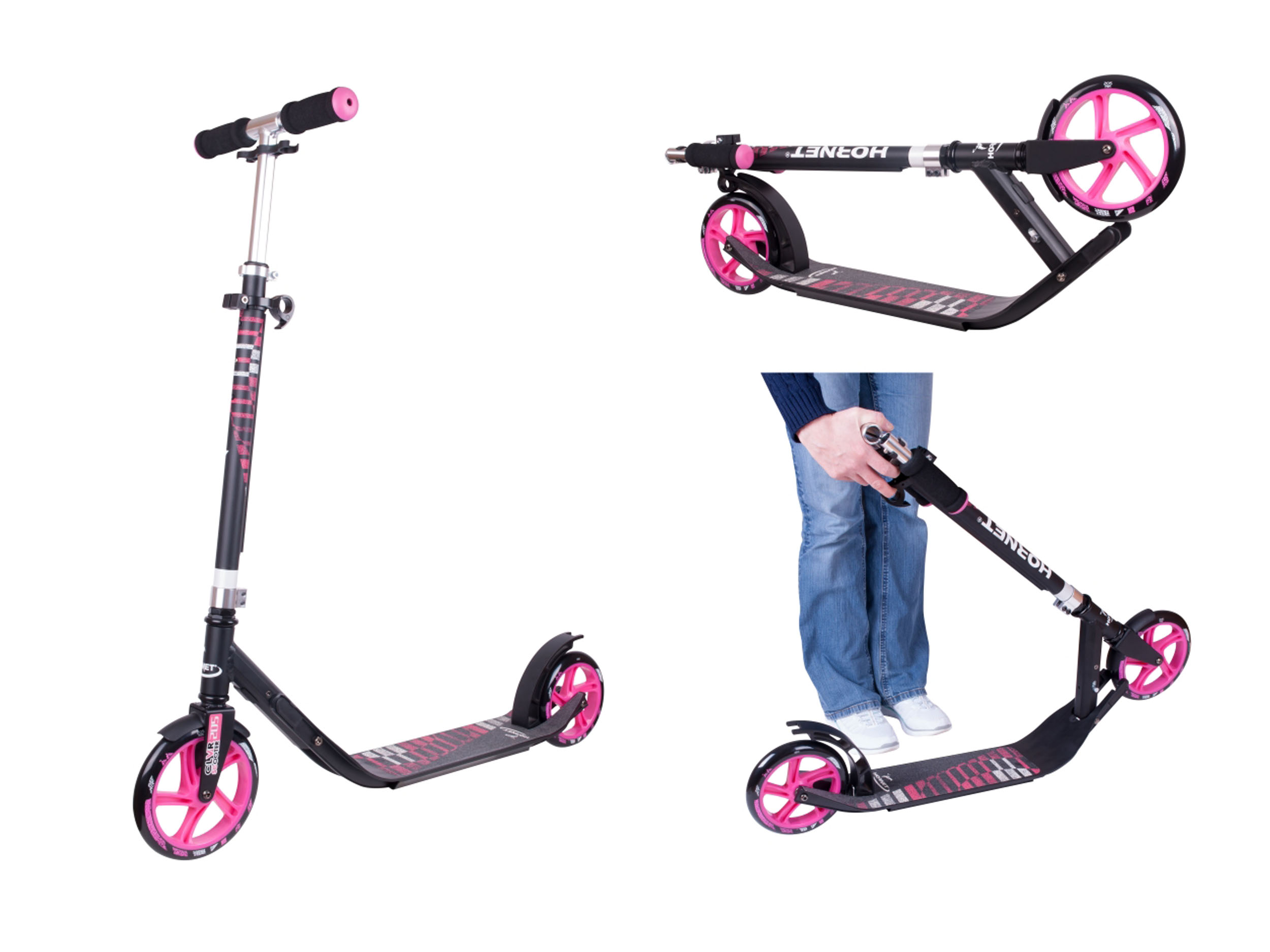 Hulajnoga Hudora Clvr 200 germanySKŁADANIE NaJutro