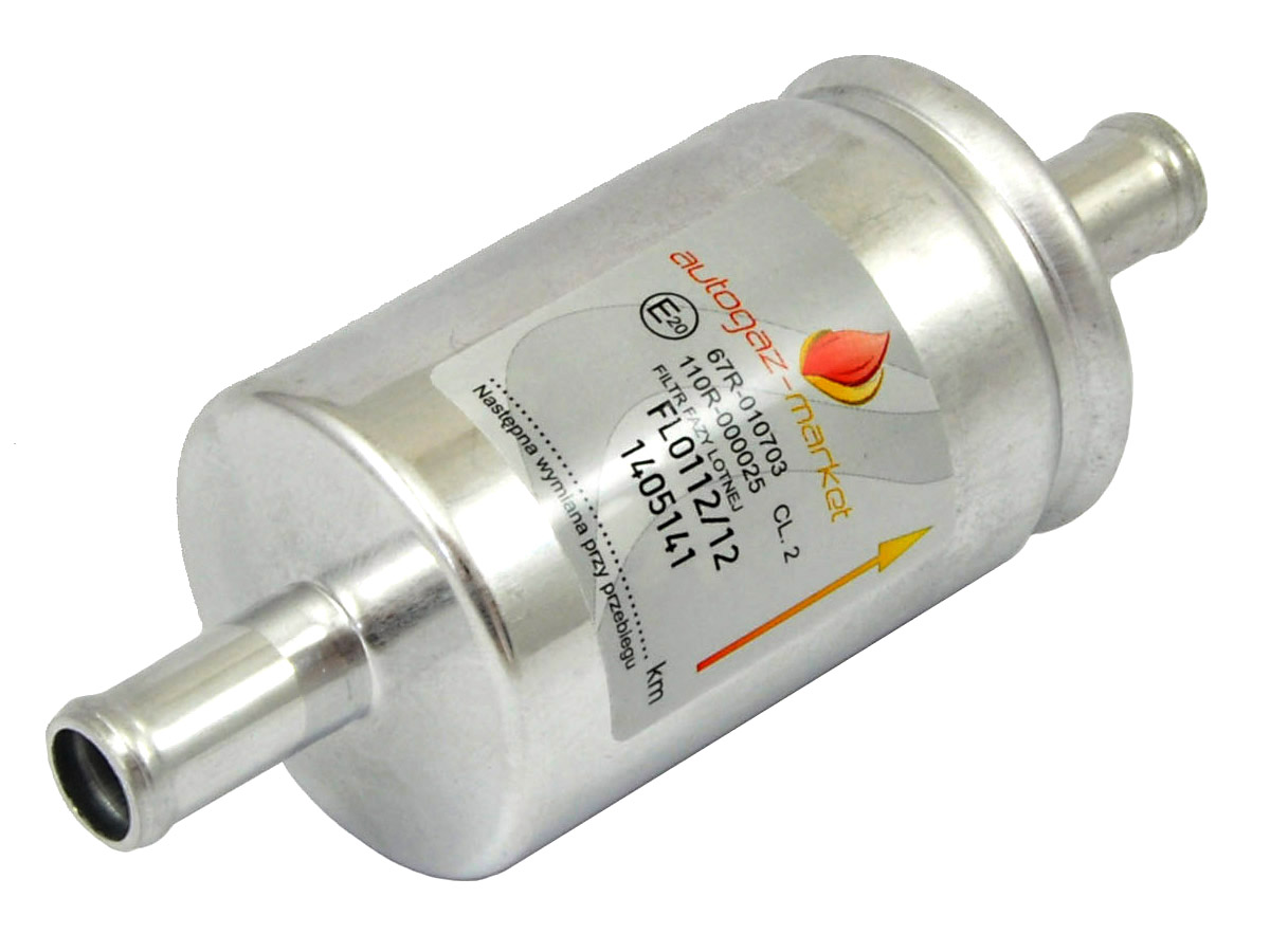 

Filtr Gazu Fazy Lotnej FL-01 12/12mm Wydajny 25l/s