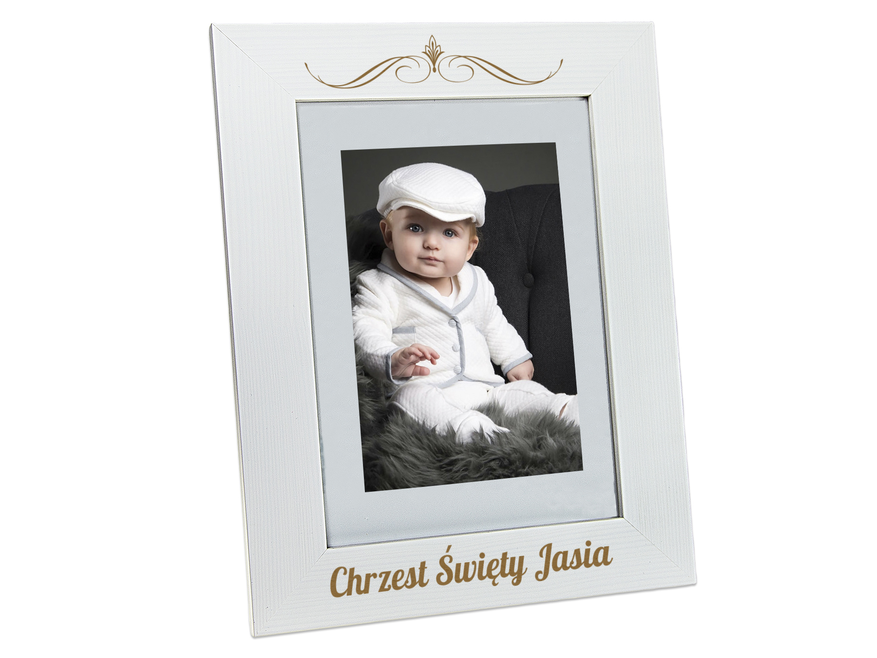 

Ramka Na Zdjęcie Na Chrzest Grawer 15x21 Wzory
