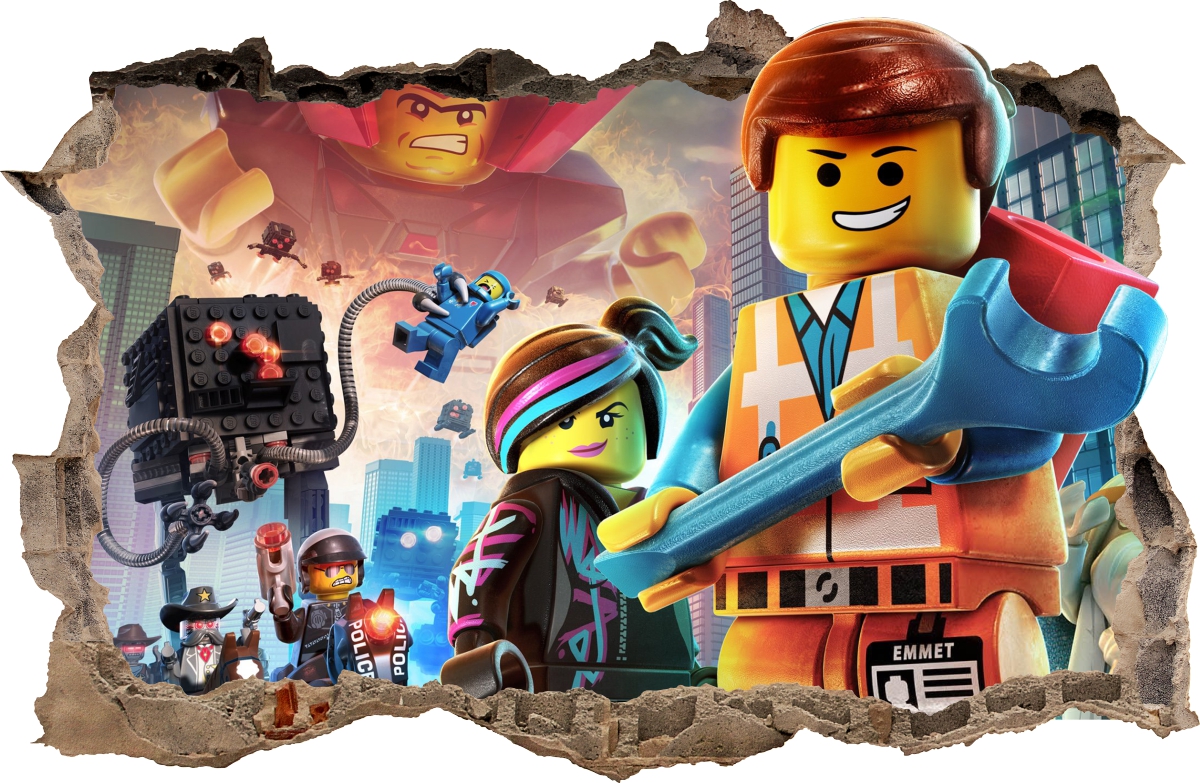 

Naklejki Na Ścianę Dziura Lego 54 115x75 cm