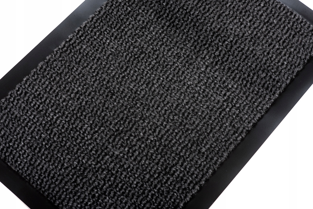 дверний килимок 60x90 твердий F4 код виробника FARO 4 чорний / сірий