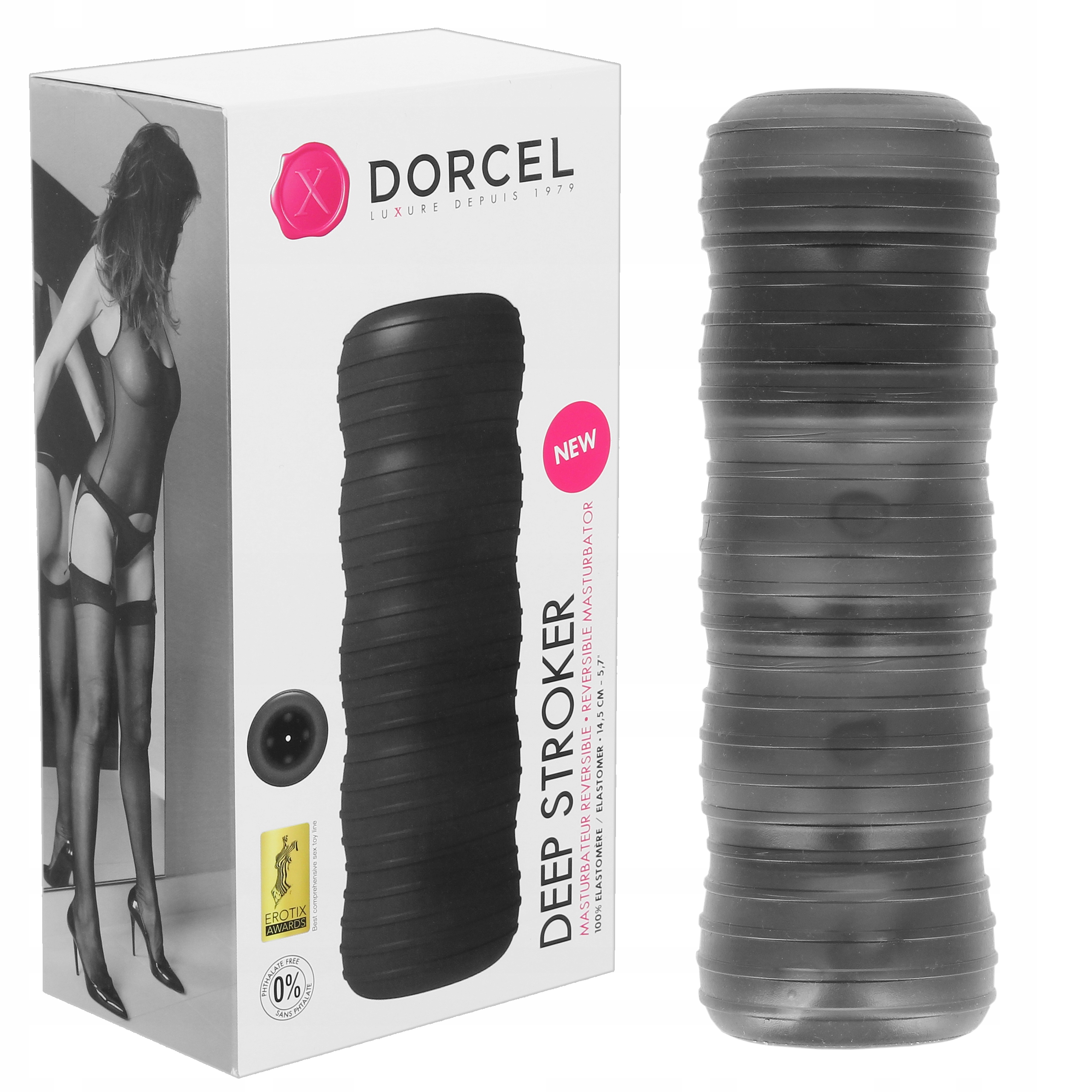 

Sztuczna pochwa firmy Dorcel, dwustronna.