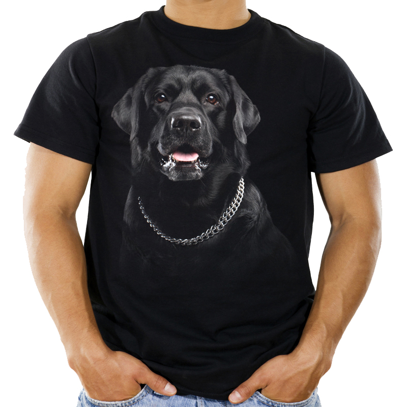 

Koszulka z Labradorem Czarnym pies Labrador Hq -M