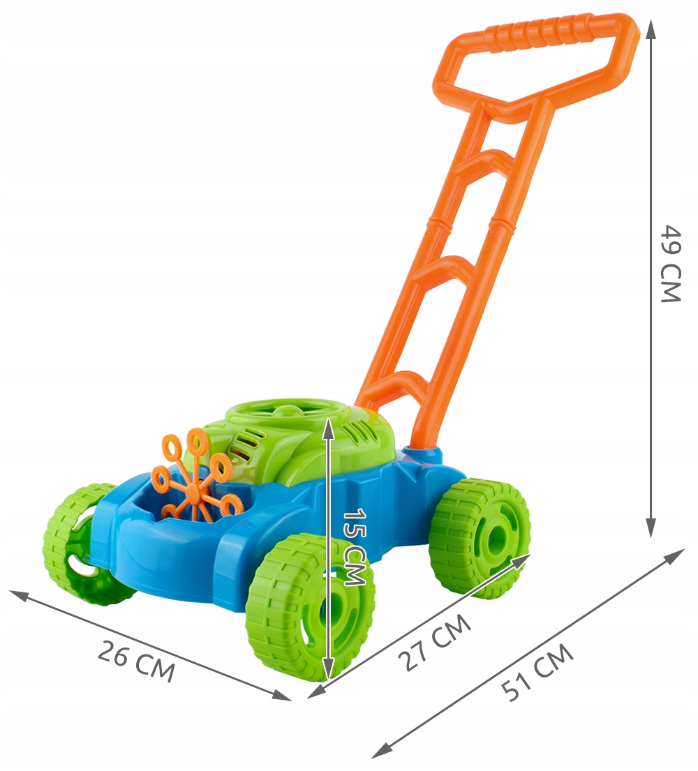 Kosiarka z Bąbelkami Na Bańki + Płyn do Baniek Bohater inny