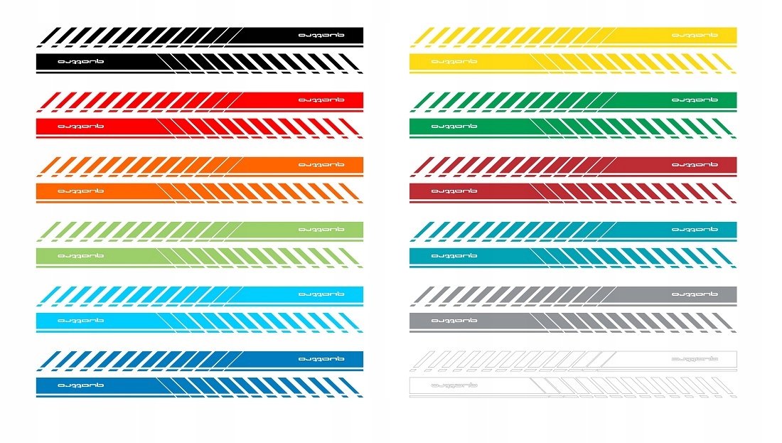 AUDI Quattro Pasy auto Grafika Naklejki TUNING Producent Inny