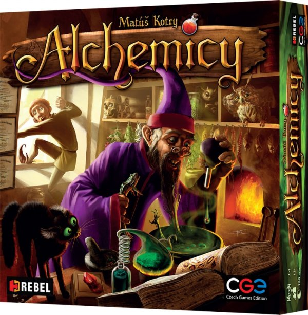 

Alchemicy Gra Planszowa Strategiczna Rebel