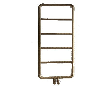 radiátor retro 100 x 53 kryt starej mosadze 160W