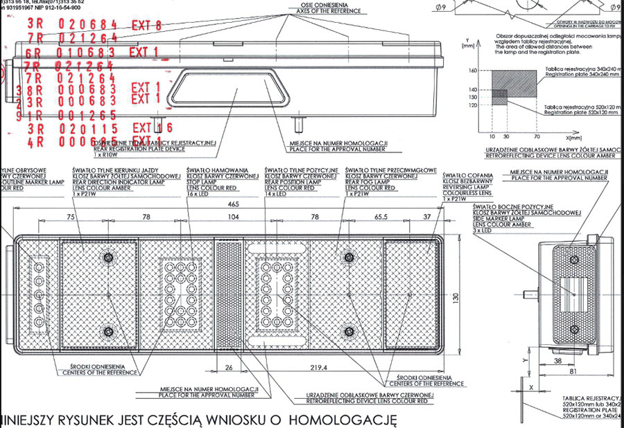 ФАРА MERCEDES SPRINTER VOLKSWAGEN VW LT LED 1224 Номер каталозі запчастини Sw656 foto 1