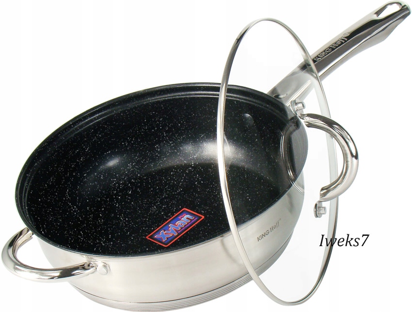 ZESTAW GARNKÓW STALOWE INDUKCYJNE KINGHOFF KH-4457 Liczba elementów w zestawie 12