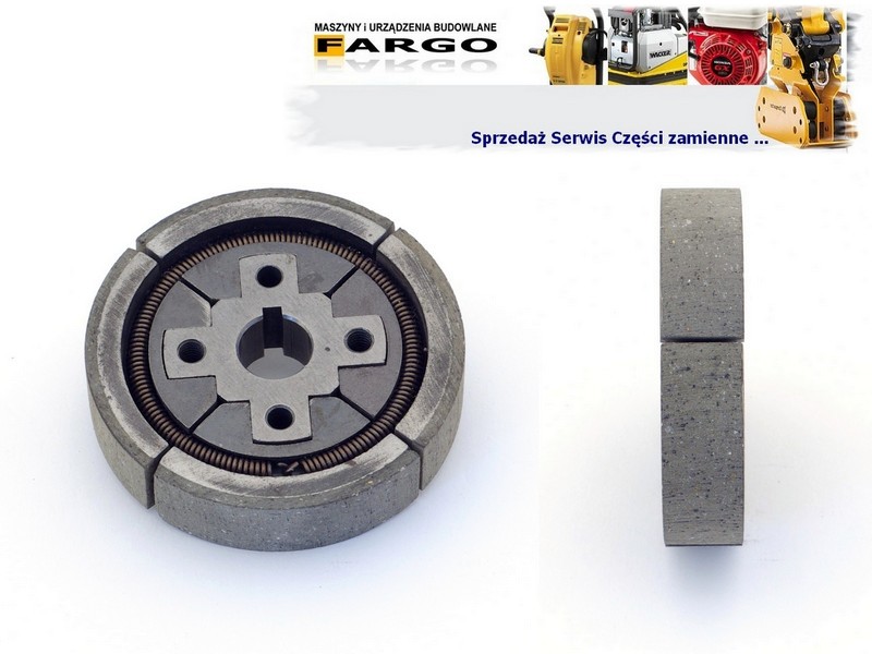 Sprzęgło do skoczka Honda GXR120 GX100 wałek 15mm Jakość