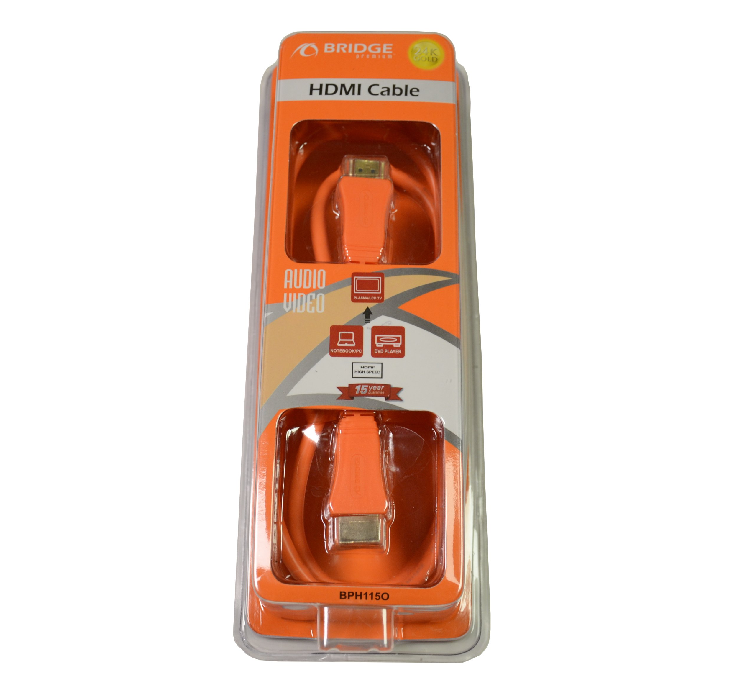 

Kabel Przewód Hdmi Premium Full Hd 1.5m Orange
