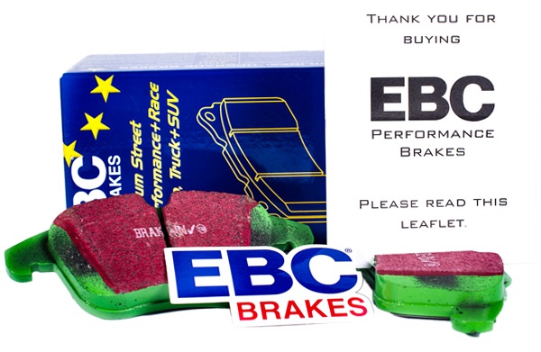 DP21661 - Строительные блоки EBC Green SUBARU Outback 2003-2014r
