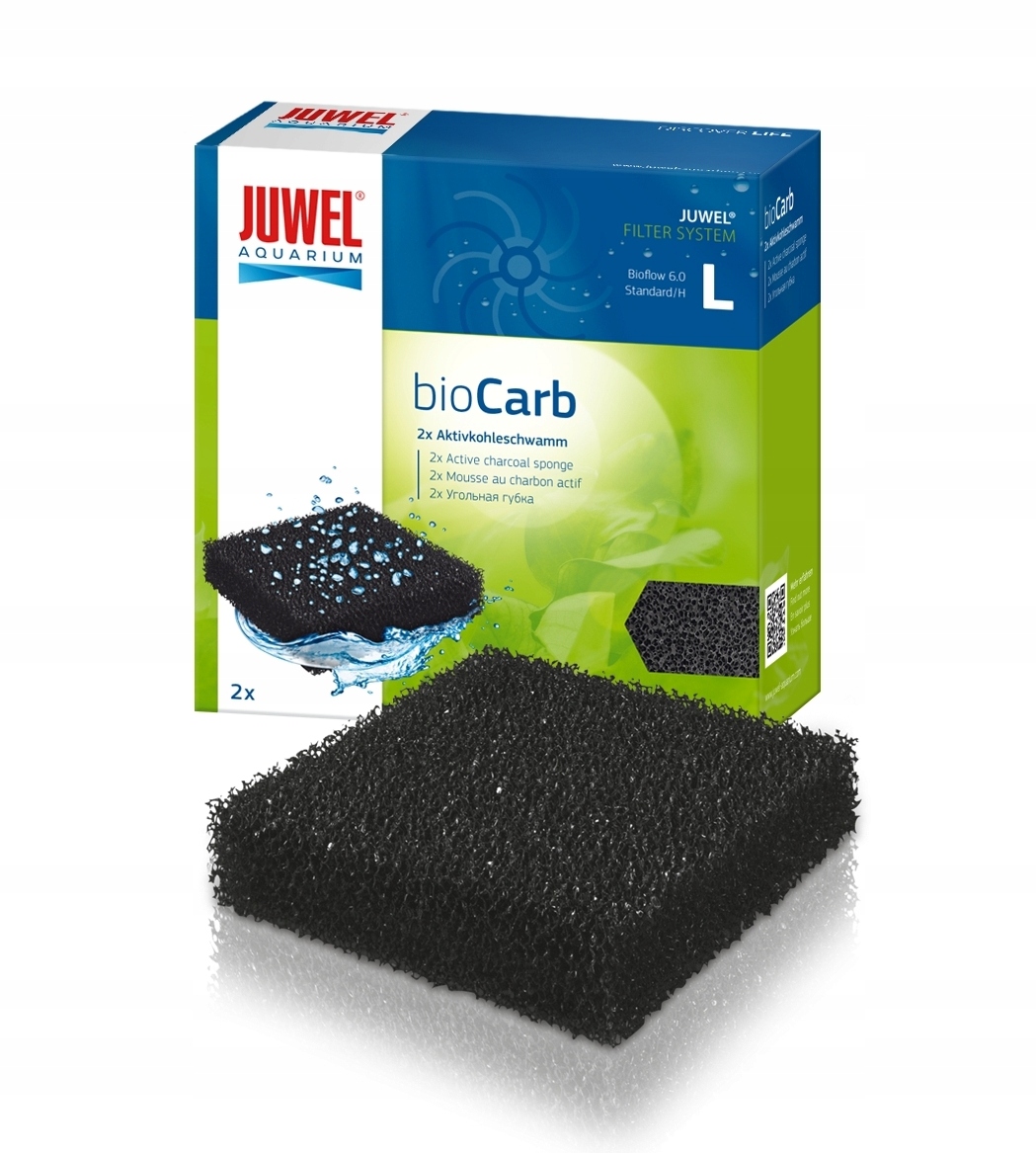 

Juwel bioCarb L (6.0/Standard) 2szt gąbka węglowa