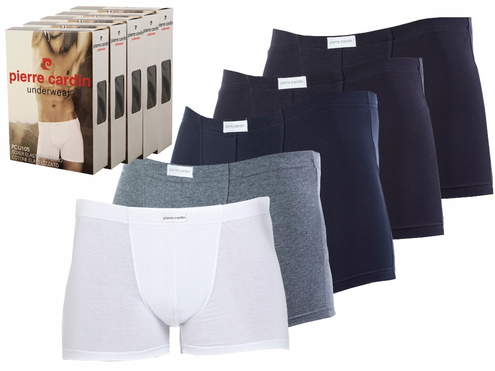 

Pierre Cardin Bawełna Bokserki Męskie - 5-pak- XXL