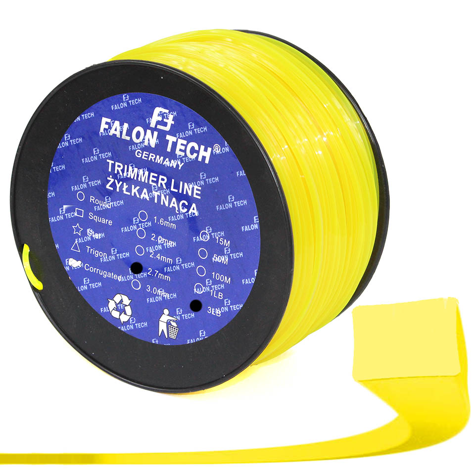 

Żyłka Tnąca Do Kosy Kwadrat 2,7 mm X 187 m /3L5