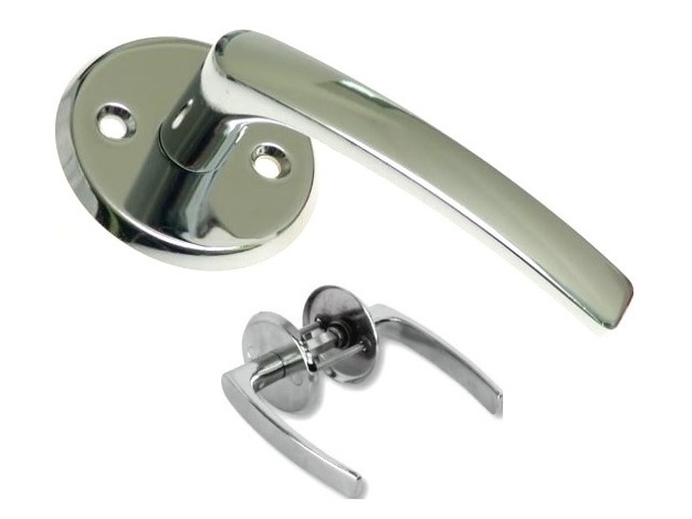 

Klamki Drzwiowe Lob MK02 Klamka Do Drzwi Chrom Ni
