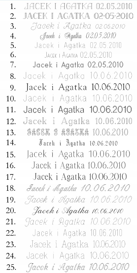 USŁUGA GRAWEROWANIA GRAWER NA ZEGARKU NA PREZENT Model GRAWER