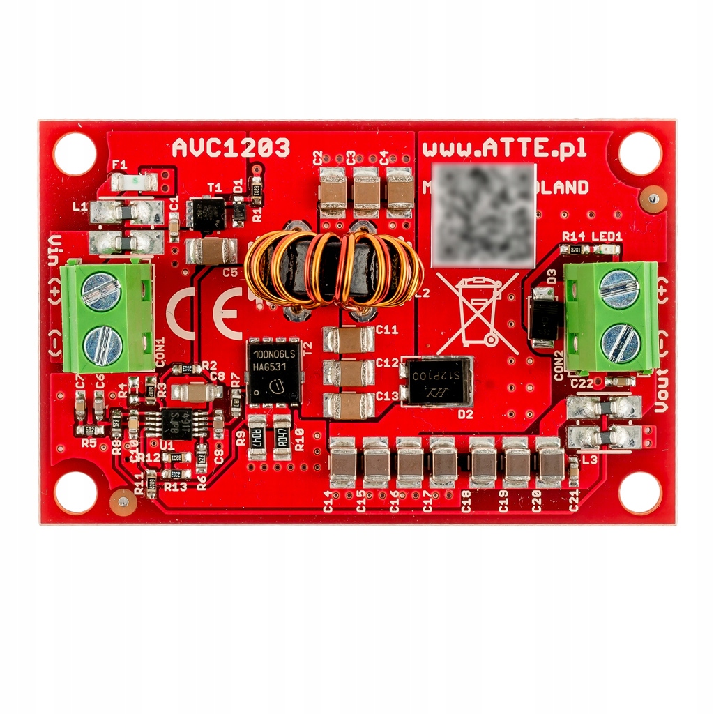 

Moduł zasilania rejestratorów 6-35V/12V 2,5A 30W