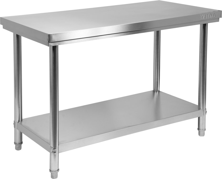 

Blat Gastronomiczny Yato 120x60cm Z Półką Inox