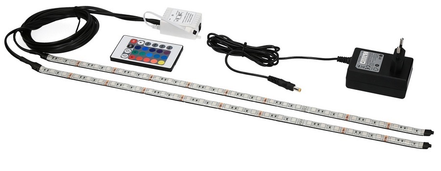 Levně 2x30cm Led osvětlení kameLEDon Rgb terárium
