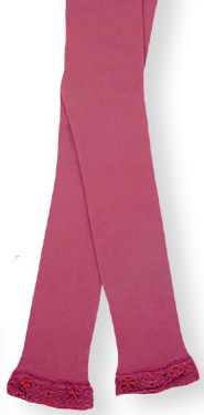 

Getry Leginsy Z Koronką Mikrofibra 152-158 Amarant