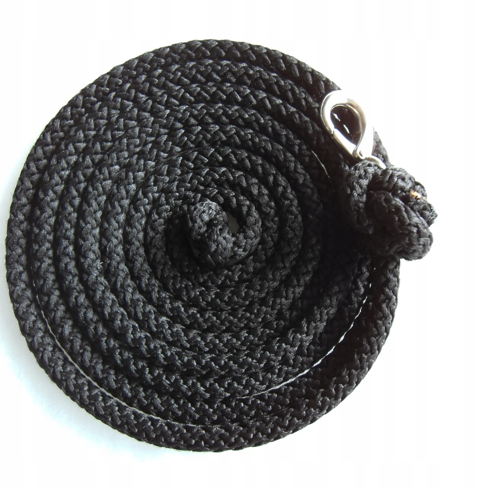 

Smycz treningowa Sznur 10mm/ 40m czarna linka