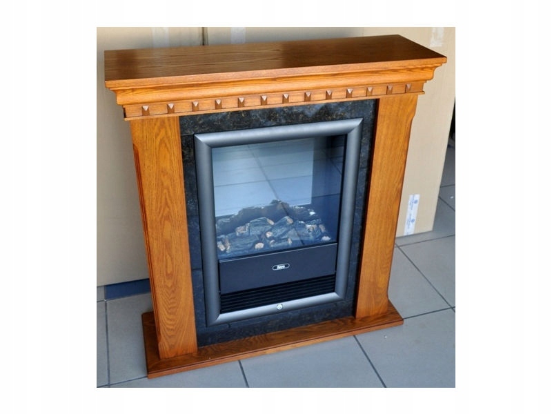 Kominek elektryczny Dimplex Optiflame Hartford DĄB Kolor brązowy