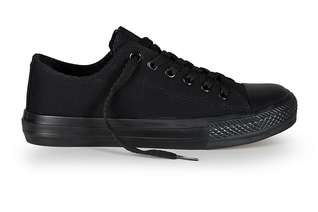

Buty sportowe Trampki damskie Czarne Tenisówki