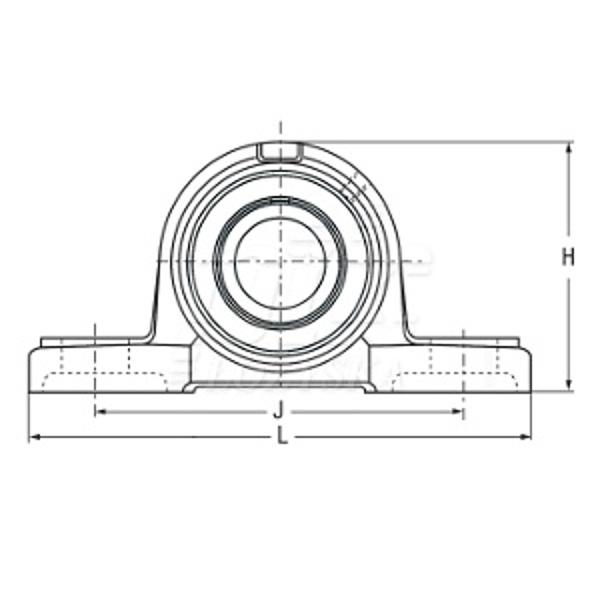 Zespół Łożyskowy łożysko samonastawne UCP 206 CHI Marka inny