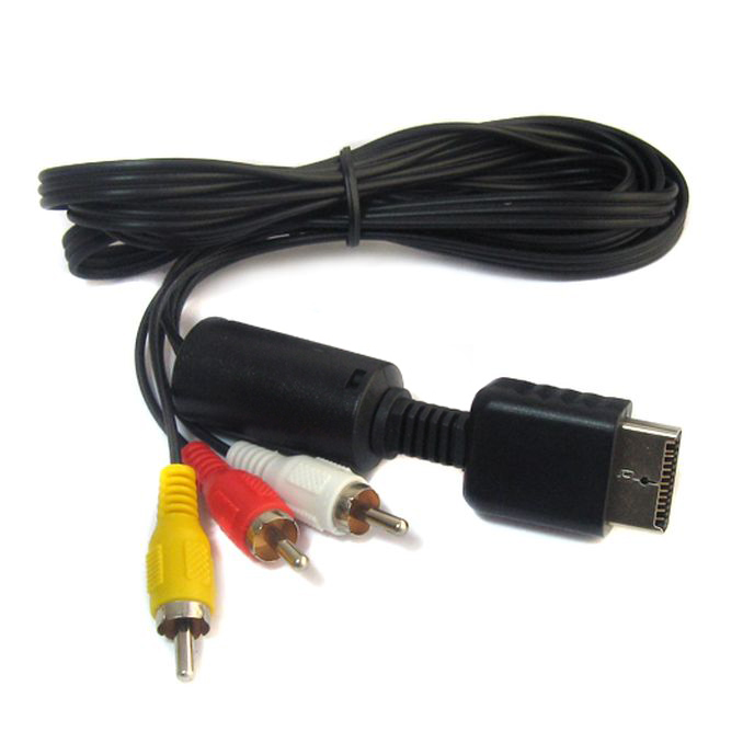 

Kabel Tv 3 Chinch Kompozyt Do PS3 PS2 Av Hd Dźwięk
